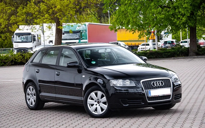 Audi A3 cena 21900 przebieg: 230000, rok produkcji 2007 z Goniądz małe 562